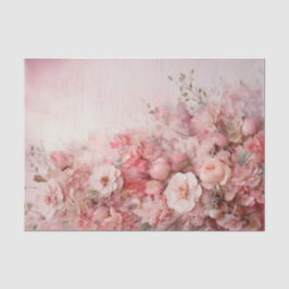 Valentijn roze en rode bloemen boeket tissuepapier