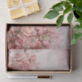 Valentijn roze en rode bloemen boeket tissuepapier (Geschenk)