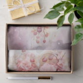 Valentijn Roze en Rode Harten Bloemen Boeket Tissuepapier (Geschenk)