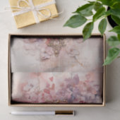 Valentijn Roze en Rode Harten Bloemen Boeket Tissuepapier (Geschenk)