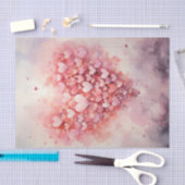 Valentijn roze hartenballonnen tissuepapier (Craft)