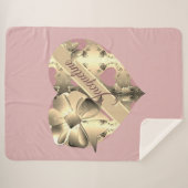  Valentijn Roze Sherpa Deken (Voorkant (horizontaal))