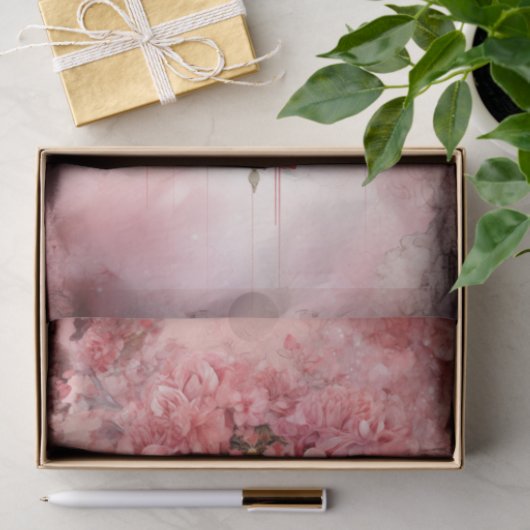 Valentijn Roze Sleutel tot Mijn Hart Tissuepapier (Geschenk)