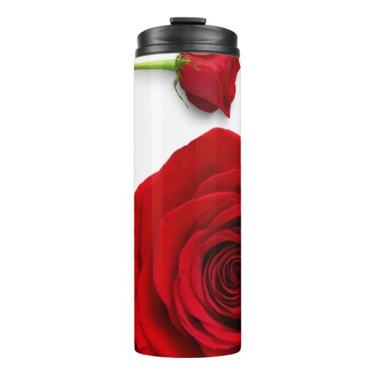 valentijn, rozen, beminnelijk thermosbeker (Voorkant)