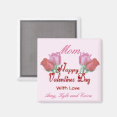 Valentijn Rozen - Mam Magneet (Voorkant / Achterkant)