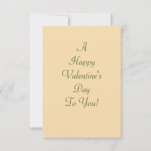 Valentijn Rozen Vakantie Briefkaart (Achterkant)