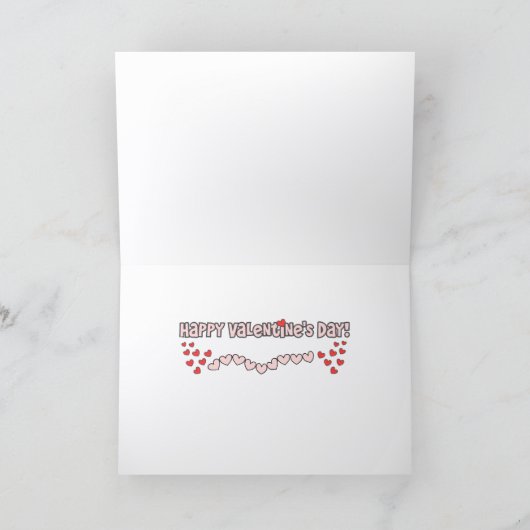 Valentijn © — Runner Valentijnsdag Kaart (Binnen)