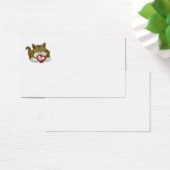 Valentijn’s Day Cadeau voor Tijger Kitten Visitekaartjes (Bureau)