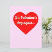 Valentijn’s Day Card (Staand voorkant)