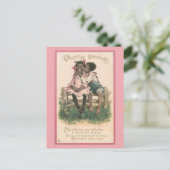  Valentijn schattig-Afrikaanse Paar Briefkaart (Staand voorkant)