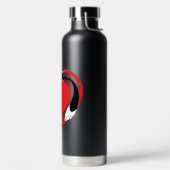 Valentijn schattige dieren liefde waterfles (Links)