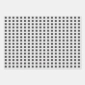 Valentijn schattige honden stippen vierkant patroo inpakpapier vel (Voorkant 3)