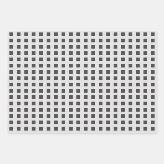 Valentijn schattige honden stippen vierkant patroo inpakpapier vel (Voorkant 3)