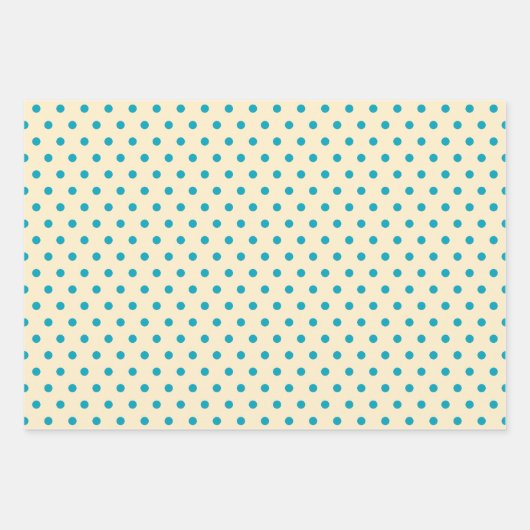 Valentijn schattige uilen stippen vierkant patroon inpakpapier vel (Voorkant 2)