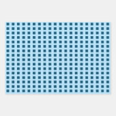 Valentijn schattige vogeltjes stippen vierkant pat inpakpapier vel (Voorkant 3)