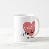 Valentijn Schmalentine Anti-Valentijnsdag Koffiemok (Voorkant rechts)