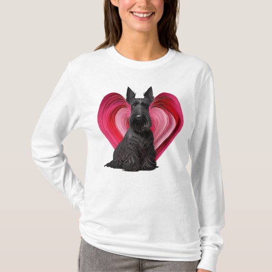 Valentijn Scottie T-shirt (Voorkant)