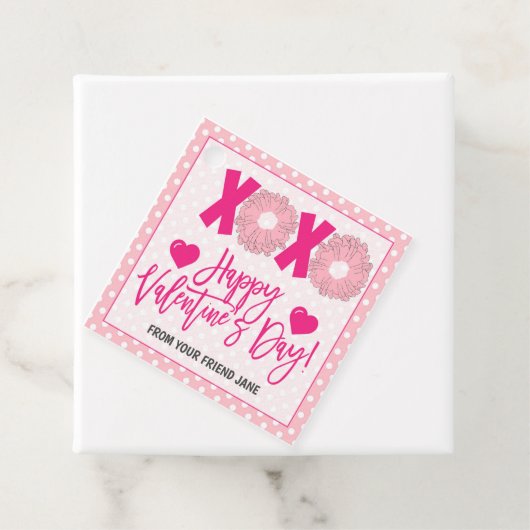 Valentijn Scrunchie Gift Label (In situ)