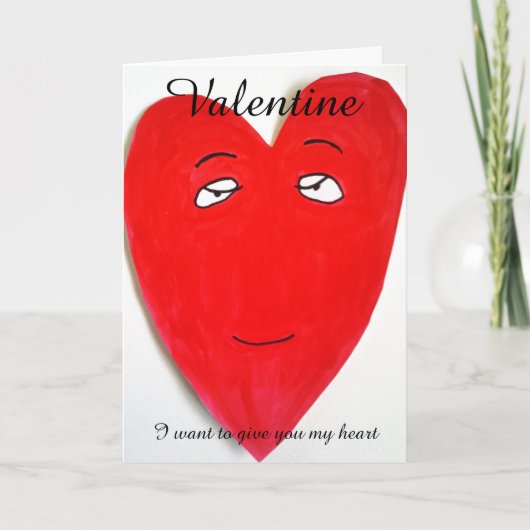 VALENTIJN SECRET ADMIRER joke card Feestdagen Kaart (Voorkant)