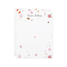 Valentijn Shabby Chic Polka Dot Briefpapier Paper