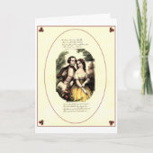  Valentijn - Shakespearean Love Feestdagen Kaart (Voorkant)