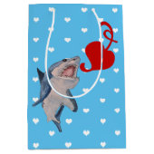 Valentijn Shark Medium Cadeauzakje (Voorkant)