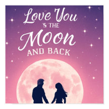 valentijn shirt, liefde maan