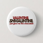 Valentijn Shmalintine Ronde Button 5,7 Cm (Voorkant)