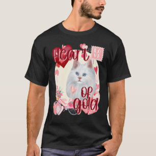 Valentijn Siamese Cat Cute Cute Cute Southern Colo T-shirt