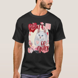 Valentijn Siamese Cat Cute Cute Cute Southern Colo T-shirt