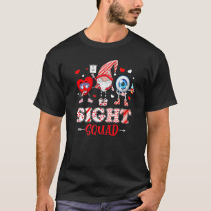 Valentijn Sight Squad Gnome Optometrist Nurse Outf T-shirt