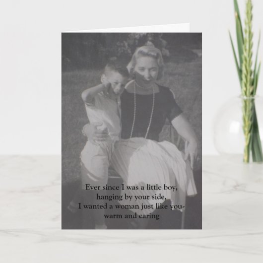 Valentijn-Sinds ik een klein jongetje was, hing... Feestdagen Kaart (Voorkant)