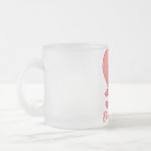 Valentijn Skull Cup Matglas Koffiemok (Links)