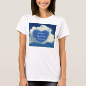 Valentijn Sky Heart T-shirt (Voorkant)
