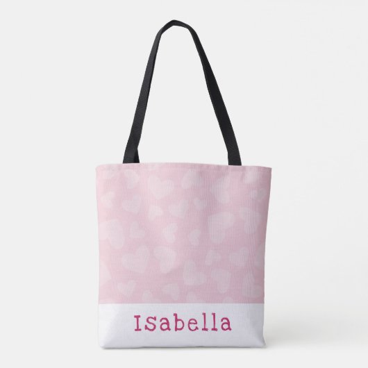 Valentijn sleuf op maat tote bag (Achterkant)