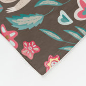 Valentijn Sleufpatroon Fleece Deken (Hoek)