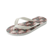 Valentijn Sleufpatroon Kinder Teenslippers (Schuin)