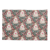 Valentijn Sleufpatroon Kussensloop (Achterkant-Links)