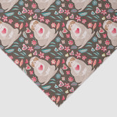 Valentijn Sleufpatroon Tissuepapier (Detail)