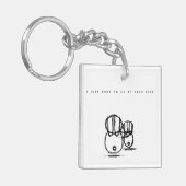 Valentijn Sleutelhanger | Gewoon aan je zijde will (Voorkant Links)