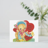  Valentijn "Slick Chick" Feestdagenkaart (Staand voorkant)