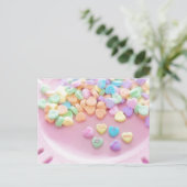 Valentijn Snoep Briefkaart (Staand voorkant)