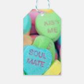 Valentijn Snoep Harten Cadeaulabel (Achterkant)