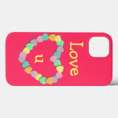 Valentijn Snoep Harten hart Case-Mate iPhone Case (Achterkant (horizontaal))