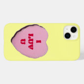 Valentijn Snoep Heart Case-Mate iPhone Case (Achterkant (horizontaal))