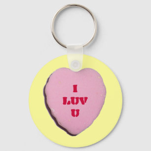 Valentijn Snoep Heart Sleutelhanger