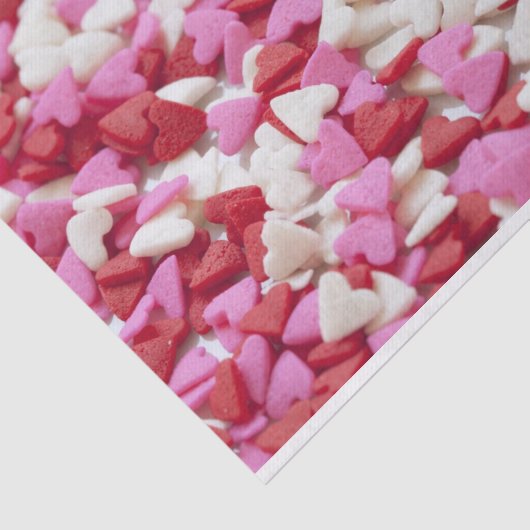 Valentijn Snoep — Heart Tissue Paper Tissuepapier (Detail)