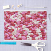 Valentijn Snoep — Heart Tissue Paper Tissuepapier (Craft)