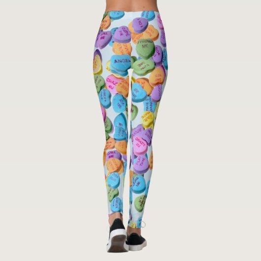 Valentijn Snoep Leggings (Achterkant)