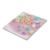 Valentijn Snoep Tegeltje (Zijkant)